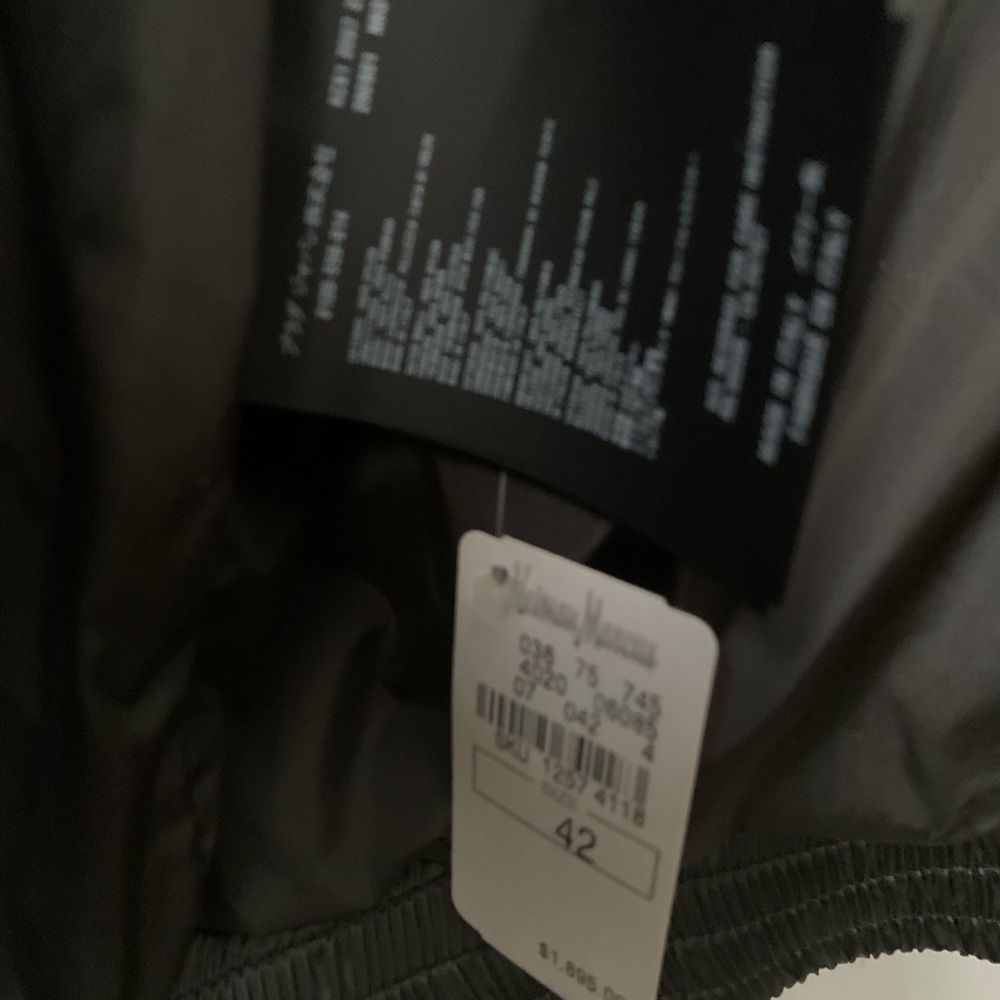 NWT Prada Down Puffer Jacket/Blue Fox Trim - Picture 4 of 8